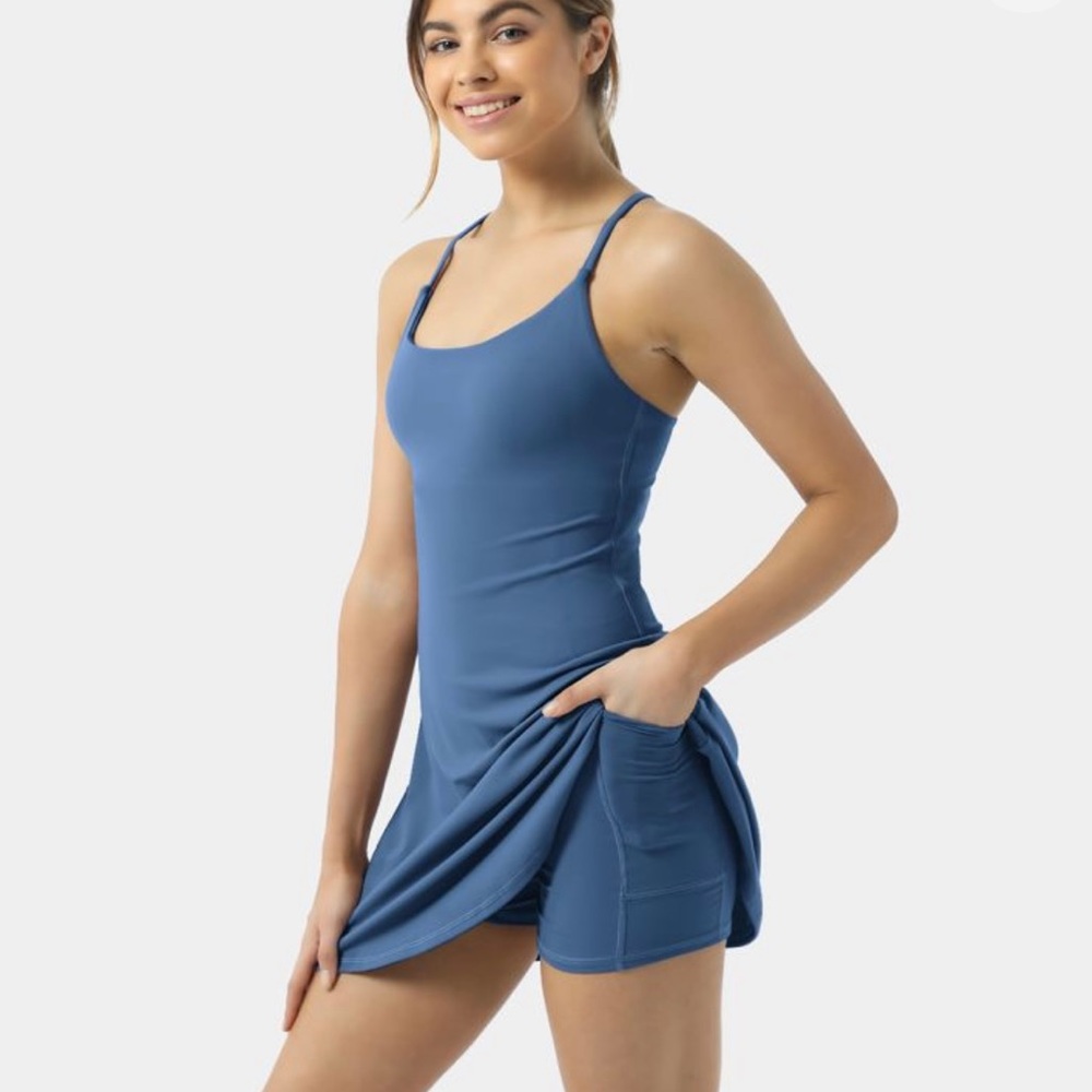 BLUE WANNABE HALARA SPORTS DRESS